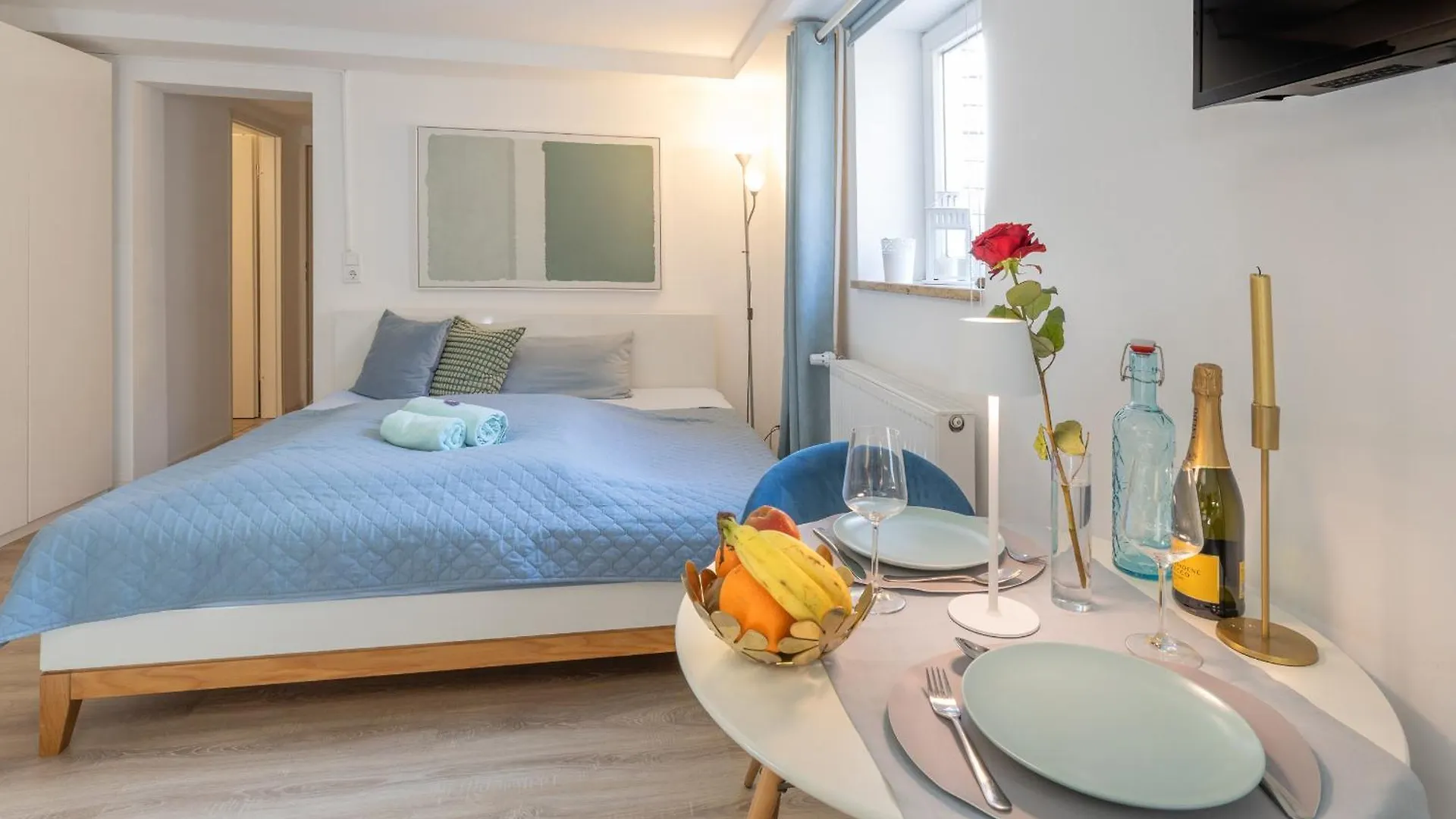 Appartement Ruhig Top Mod Studio Appartement,Privater Eingang Oberhaching